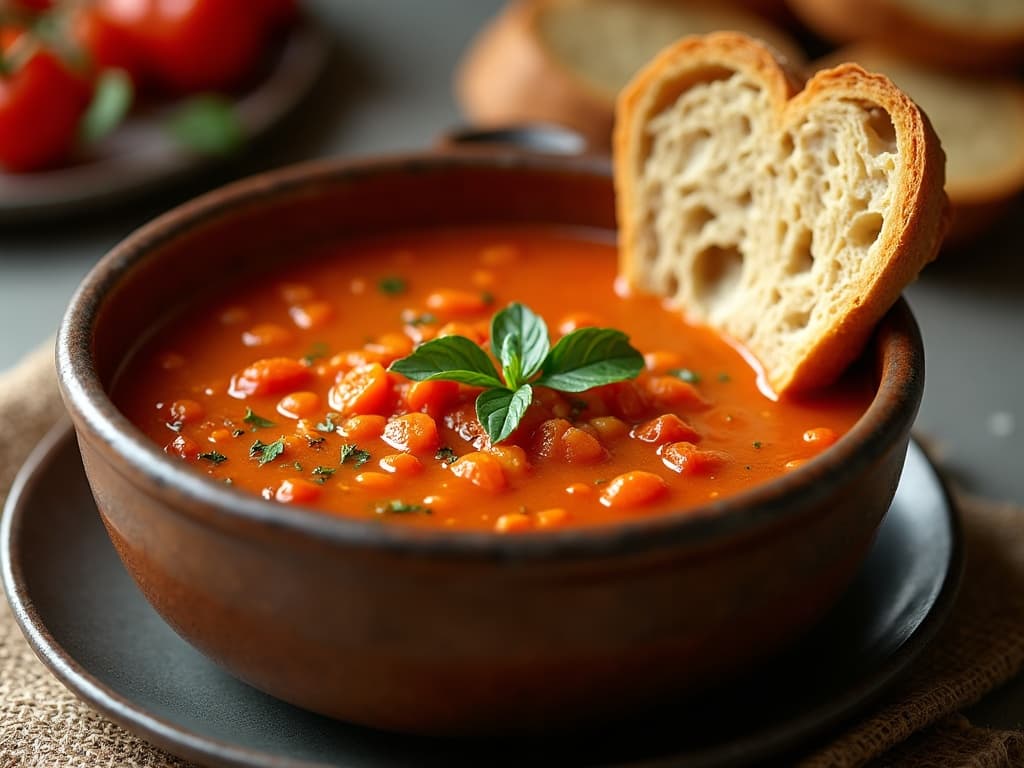 렌틸 토마토 수프