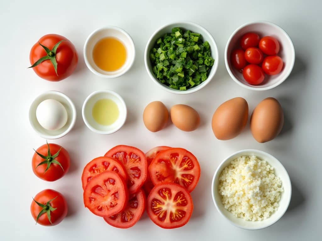 토마토 달걀볶음 재료